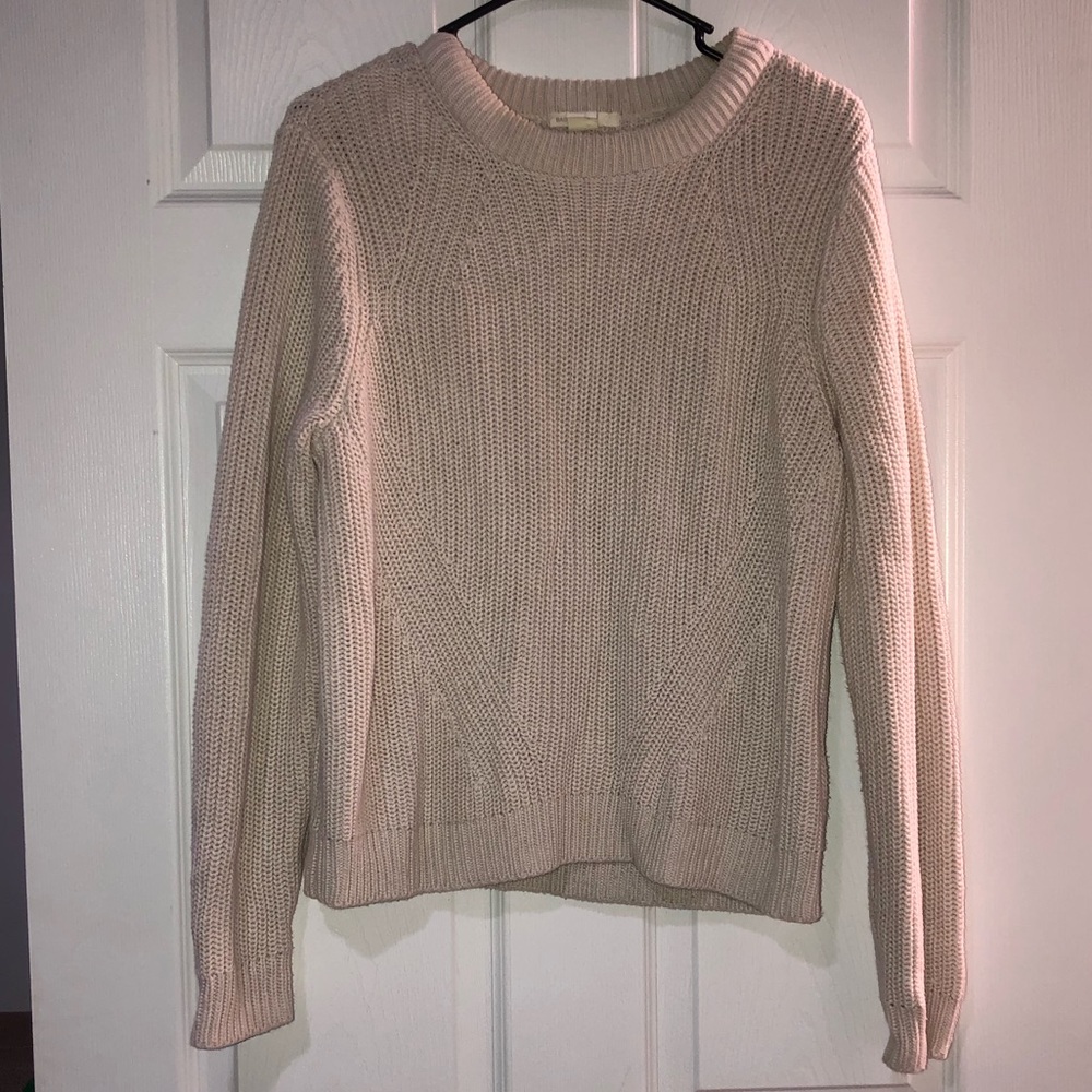 H&M cream sweater